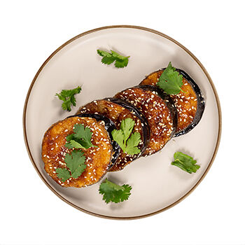 Баклажаны хрустящие в глазури терияки порция 200г, Россия