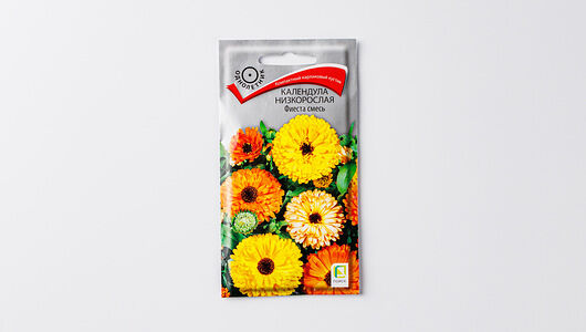 Семена Поиск Фиеста смесь Календула низкорослая