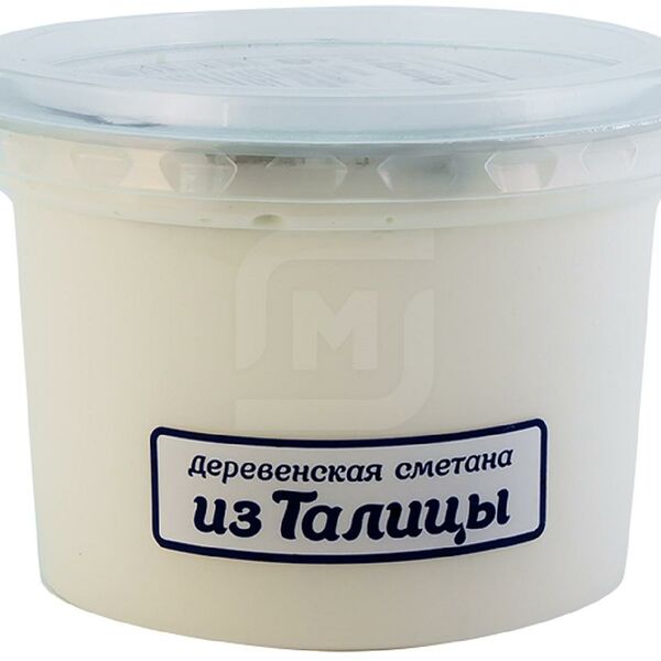 Сметана Деревенское из Талицы 20% 250г
