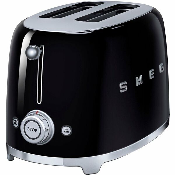 Тостер Smeg TSF01BLEU черный