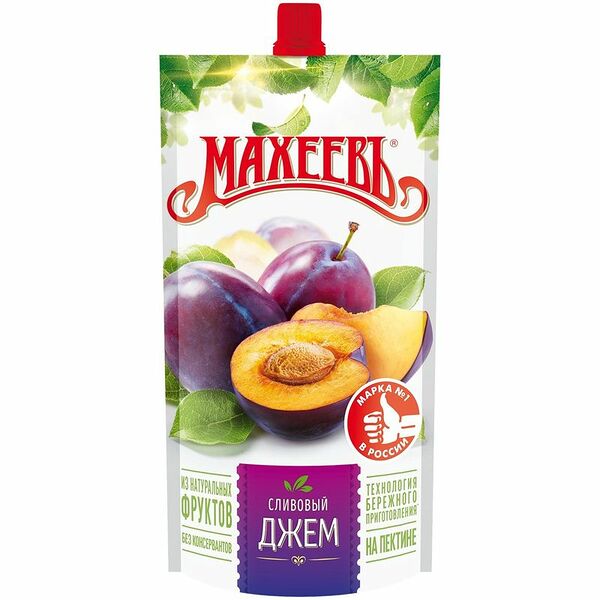 Джем Махеевъ сливовый нестерилизованный, 300г
