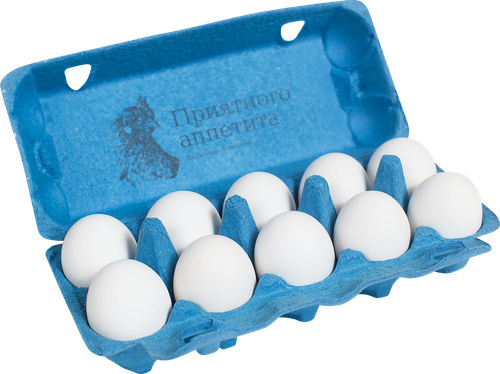 

Яйцо куриное Вологодское С1 обогащенное йодом 10 шт