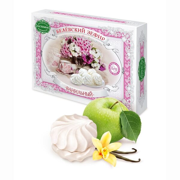 Зефир Белёвская пастильная мануфактура Ванильный 250 г