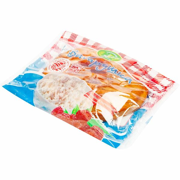 Ватрушка Юг Руси с творожно-малиновой начинкой