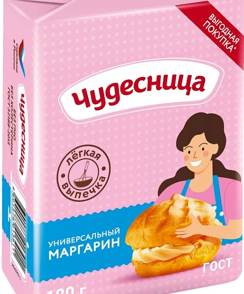 Маргарин Чудесница Универсальный 55% 180г