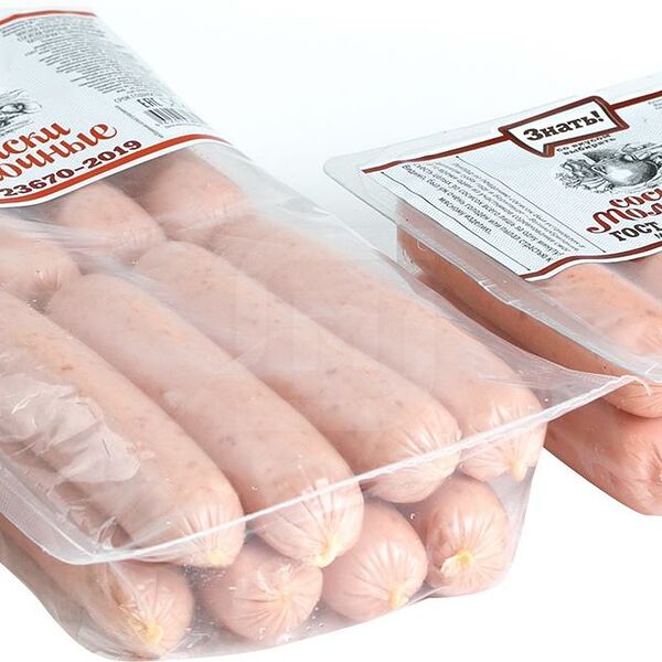 Сосиски Знать Молочные Гост мини