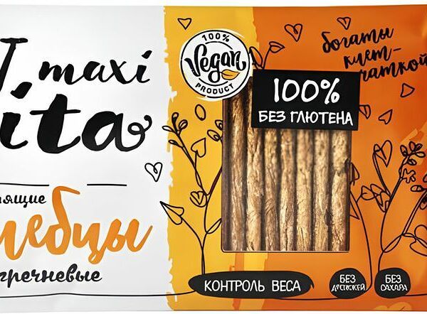 Хлебцы Maxi Vita гречневые хрустящие, 150г