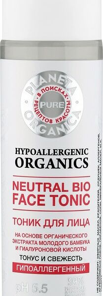 Тоник для лица Planeta Organica Pure Тонус и свежесть 200мл