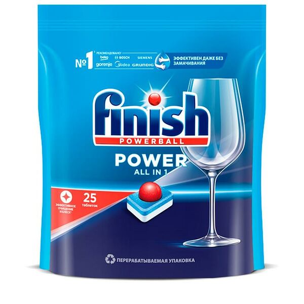Таблетки для посудомоечных машин FINISH Allin1 25 шт 3065254