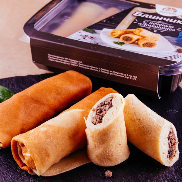 Блинчики с печенью