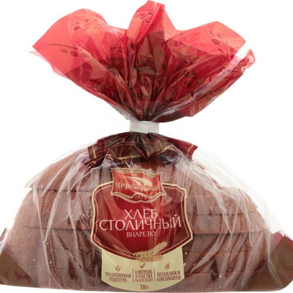 Хлеб Черемушки Столичный половинка нарезанный 365г