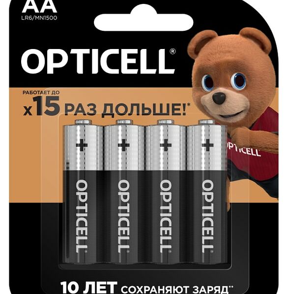 Батарейки Opticell AA 4шт