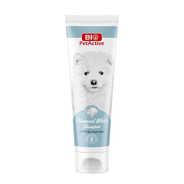Шампунь BioPetActive Diamond White Shampoo для собак с белой шерстью, 250 мл