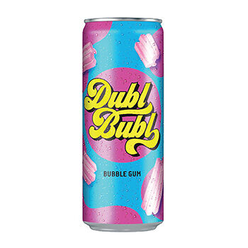 Напиток газированный Dubl Bubl Bubble Gum 0.33л