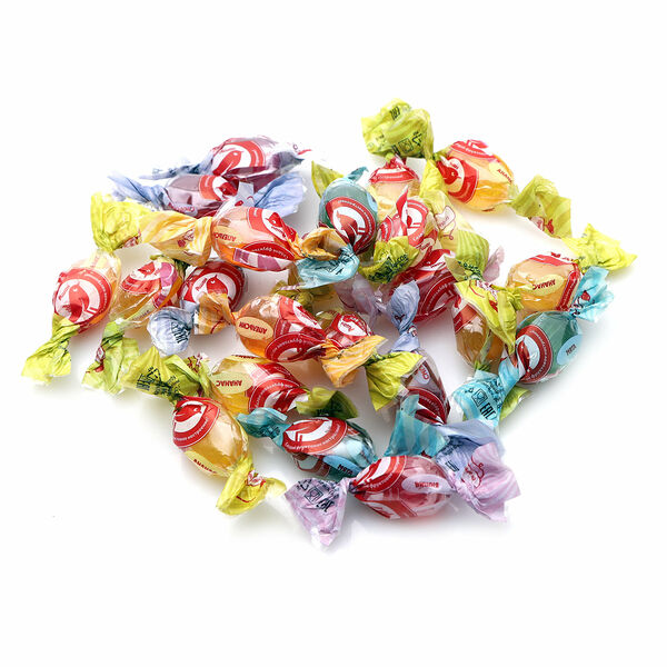 Карамель мини АШАН Красная птица Ассорти, вес