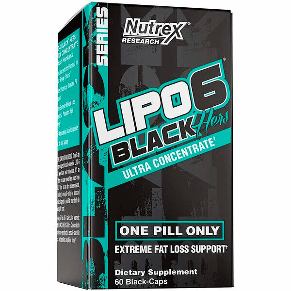 Nutrex Lipo 6 Black Hers Ultra Concentrate капсулы 60 шт