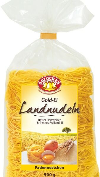 Макароны 3 Glocken Gold-Ei Гнезда 500г
