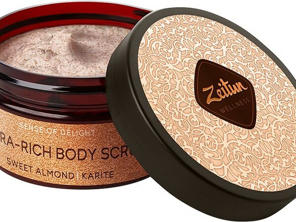 Крем-скраб для тела Zeitun Ритуал наслаждения с маслом карите и сладким миндалем 200мл
