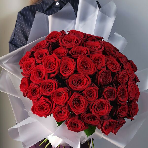 Букет из 51 красной розы