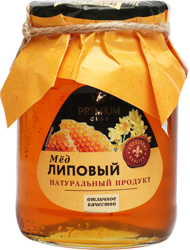 

Мед липовый PREMIUM CLUB, 350г