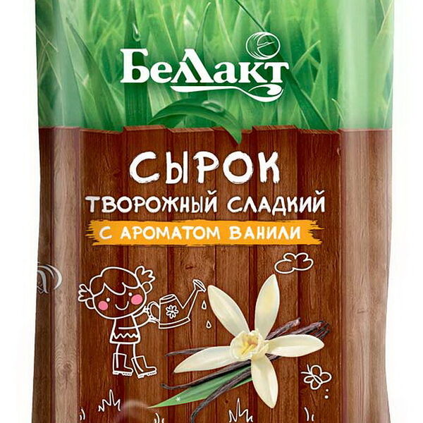 Сырок творожный сладкий с ароматом ванили, 7,0%,100г