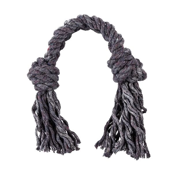 Игрушка для собак Канат 25 см, cерый