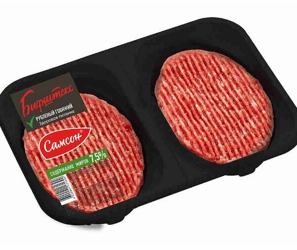 Бифштекс Самсон из говядины рубленый