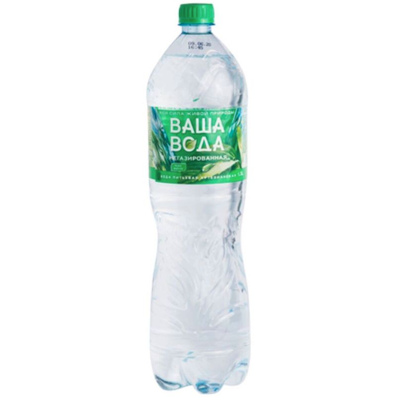 

Вода питьевая негазированная Ваша вода 1.5 л