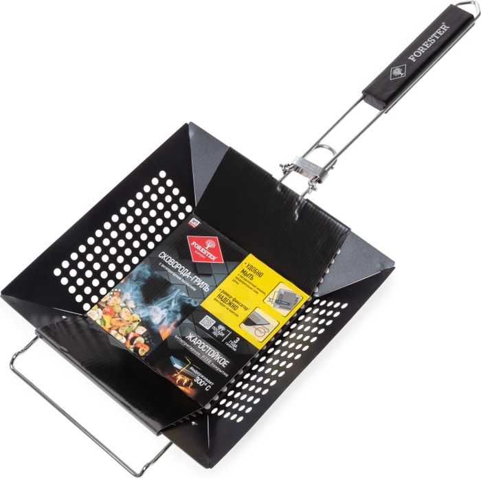 

Сковорода-гриль Forester с антипригарным покрытием, 30x30 см