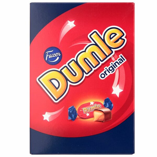 Набор конфет Fazer Dumle Original из мягкого сливочного ириса в молочном шоколаде 150 г