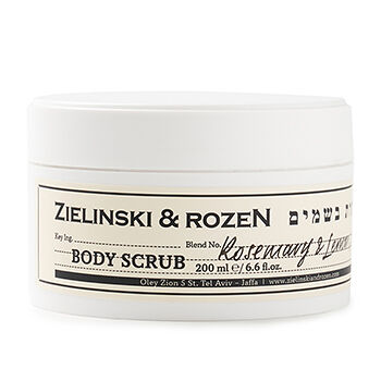 Скраб для тела Zielinski&Rozen Розмарин, Лимон, Нероли 200мл, Израиль