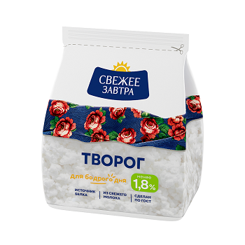 

Творог Свежее Завтра 1.8% 200г