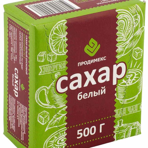 Сахар кусковой Продимекс белый 500г