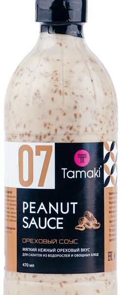 Соус Tamaki ореховый на основе растительных масел 470мл