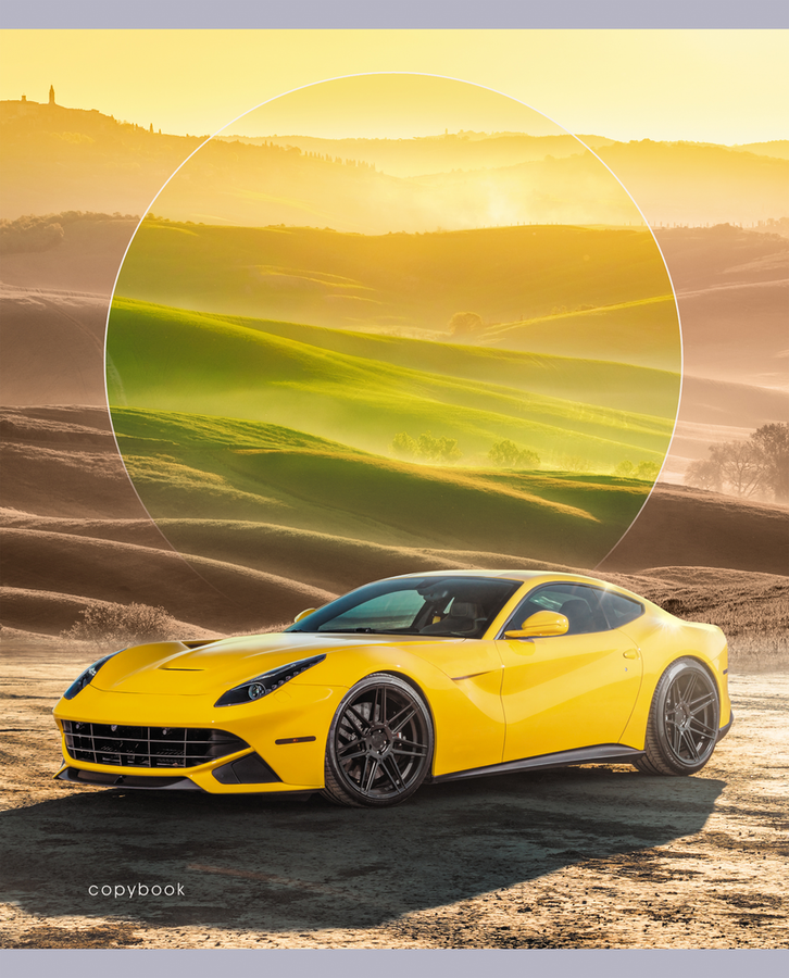 

Тетрадь Listoff Sports car А5 80 листов в клетку на скрепке в ассортименте 1 шт