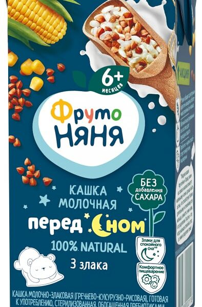 Каша ФрутоНяня Молочно-злаковая 200мл