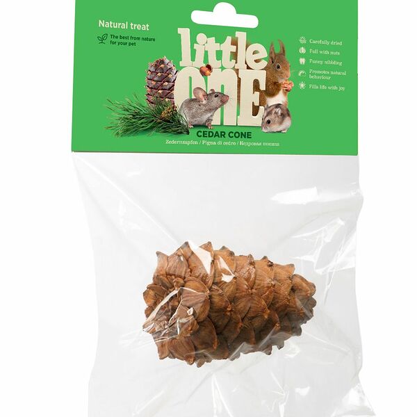 Лакомство-игрушка Кедровая шишка для грызунов