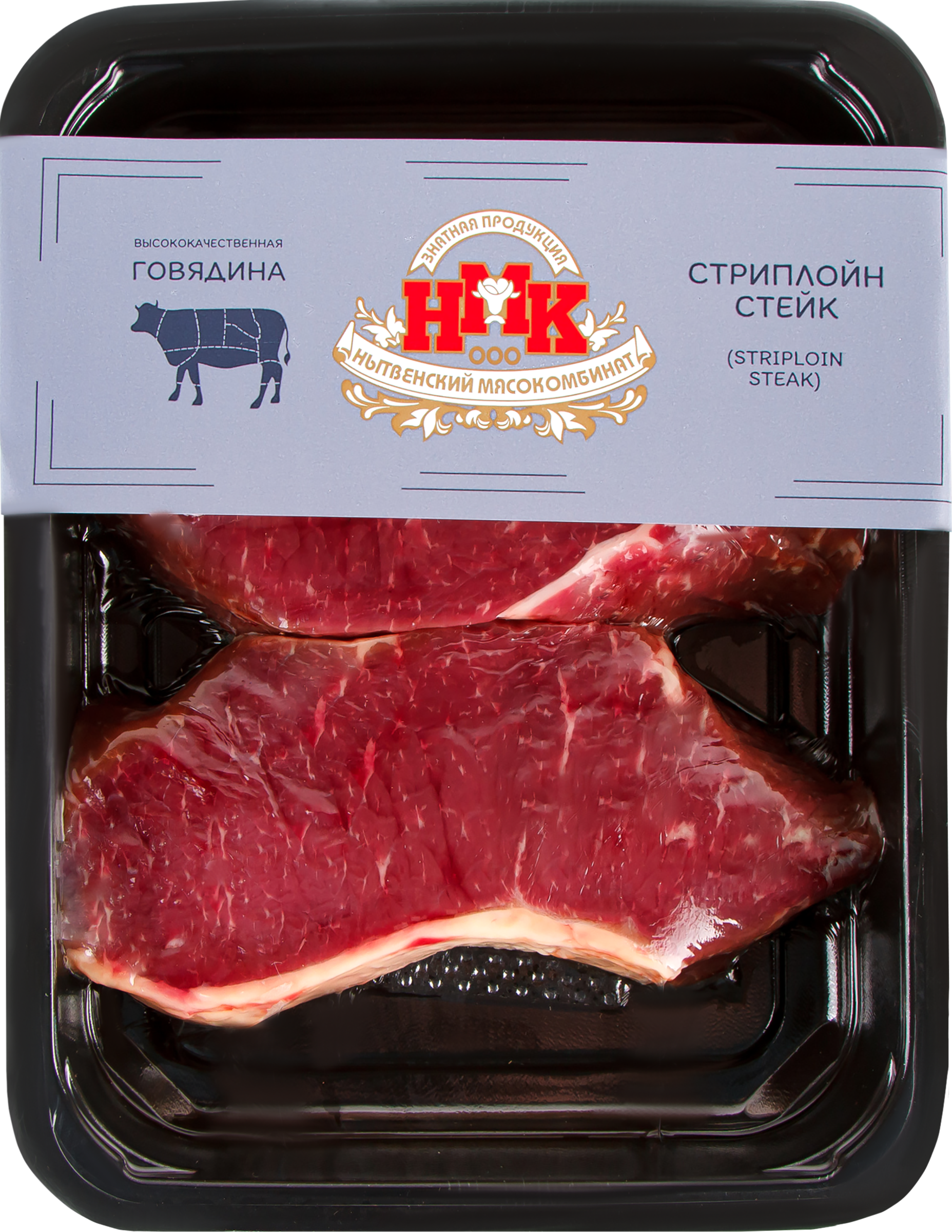 

Стейк из говядины МК Нытвенский Стриплойн категория А 400 г