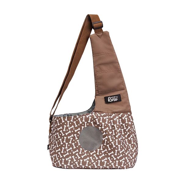 Слинг Rurri для переноски кошек и собак, 27x16x36 см, бежевый