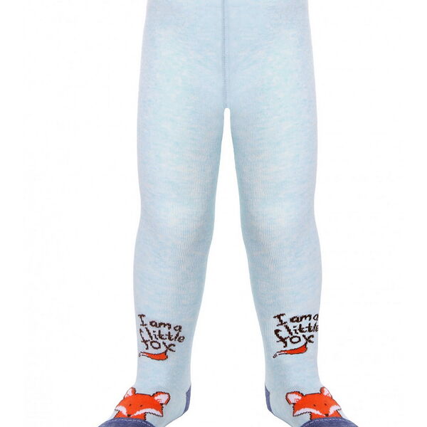 Колготки детские CONTE KIDS TIP-TOP, р.80-86 (14), 440 бледно-бирюзовый, 4С-01СП