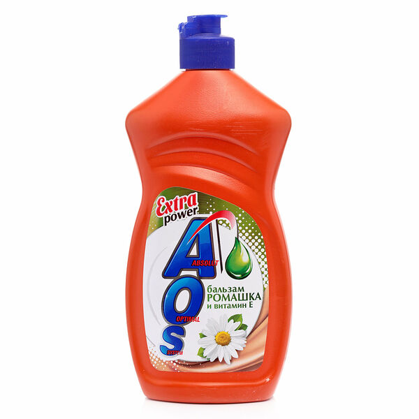Средство для мытья посуды - бальзам ромашка и витамин Е ТМ Aos (АОС)