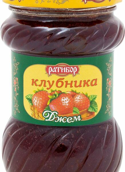 Джем Ратибор клубничный, 360г