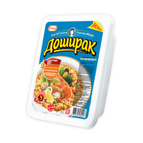 Лапша Доширак со вкусом морепродуктов 90 г