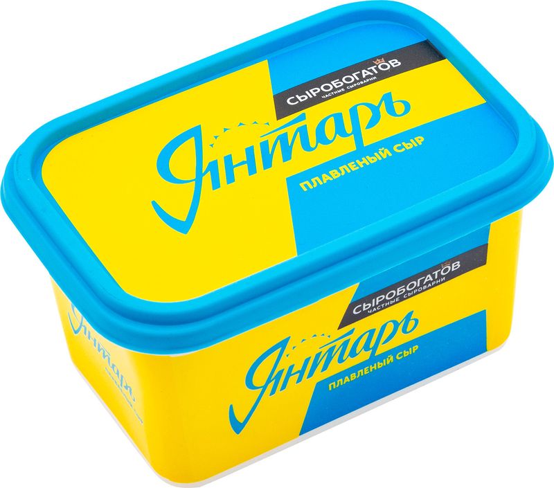 

Сыр плавленый Сыробогатовъ Янтарь 60% 400 г