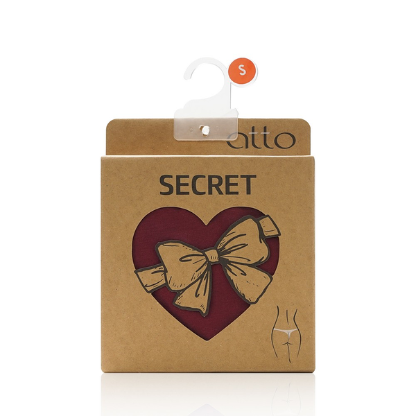 Женские трусы-стринги Atto Secret, винные, S