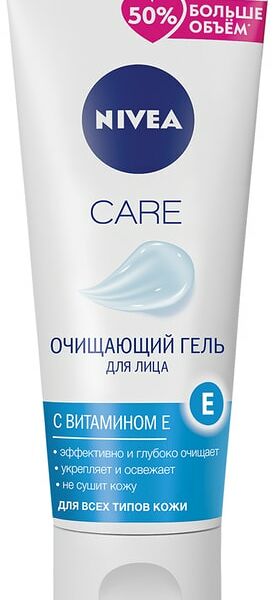 Гель для лица NIVEA Care Очищающий с витамином Е 225мл