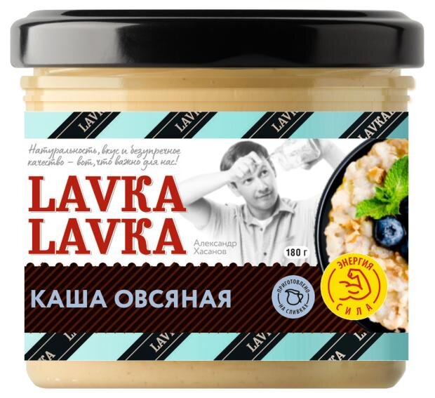 

Каша LavkaLavka овсяная 180 г
