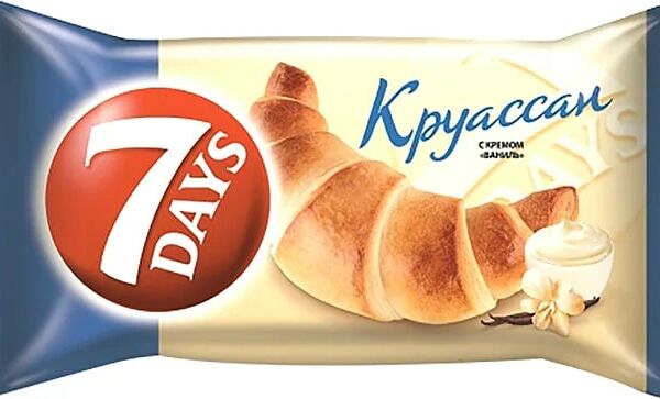 Круассан миди 7 Days с кремом Ваниль