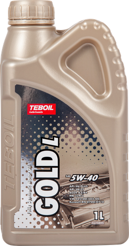 

Масло моторное TEBOIL Gold L 5W–40 синтетическое, Арт. 3475040, 1л