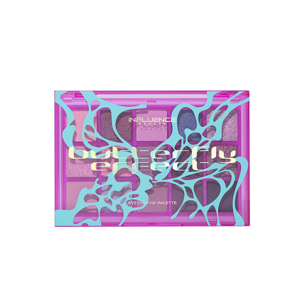 Палетка теней 15 оттенков Influence Beauty Butterfly Effect Eyeshadow palette т.01 15 г